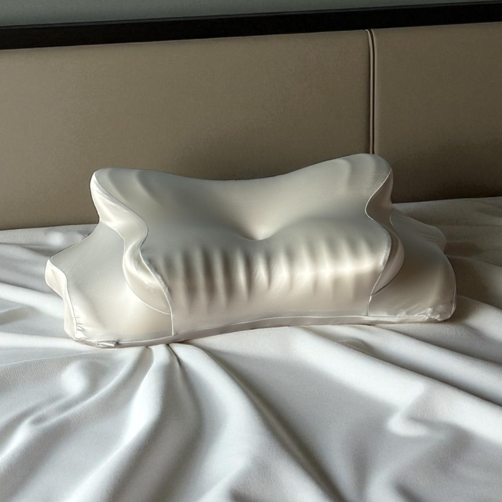 Satin Grey Pillow Cover – For Better Sleep & Beauty