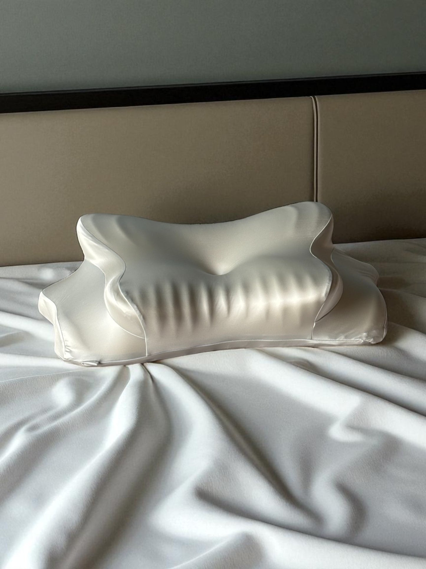 Satin Grey Pillow Cover – For Better Sleep & Beauty