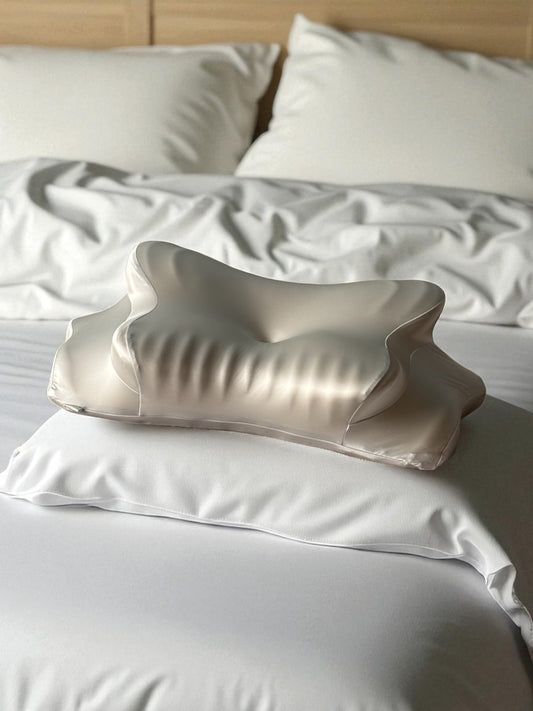 Satin Grey Pillow Cover – For Better Sleep & Beauty